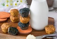 Golden Sweet Potato Mini Muffins