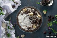 Frozen Fudgy Nice Cream Pie