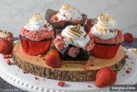 Strawberry S’mores Dream Cupcakes