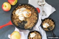 Sea Salt Caramel Apple Crumble