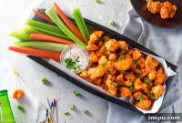 Crispy Air Fryer Buffalo Cauliflower Wings