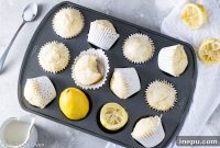 Zesty Lemon Glazed Muffins