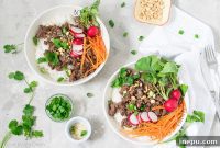 Sticky Hoisin Beef Bowls