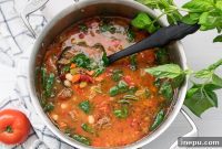 Tuscan Sausage Gnocchi Soup