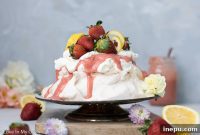 Strawberry Lemon Pavlova Delight