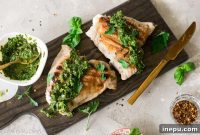 Smoky Turkey Thighs with Vibrant Chimichurri