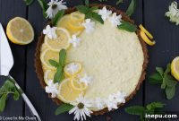 Luscious Vegan Lemon Curd Tart