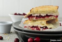 Cranberry Kissed Turkey Sandwich