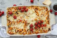 Cheesy Baked Veggie Pasta