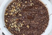 Nutella Swirl Baked Oats