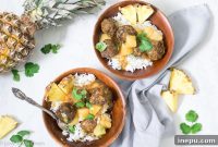 Tropical Glazed Meatballs
