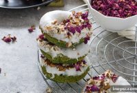 Goblin Green Baked Donuts