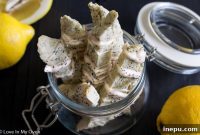 Zesty Lemon Poppy Seed Biscotti