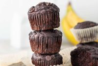 Guilt-Free Double Chocolate Banana Muffins