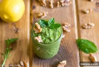 Vibrant Walnut Basil Pesto