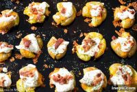 Crispy Loaded Smashed Potatoes