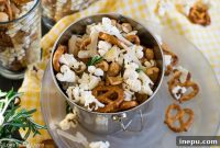Gourmet Rosemary Parmesan Popcorn