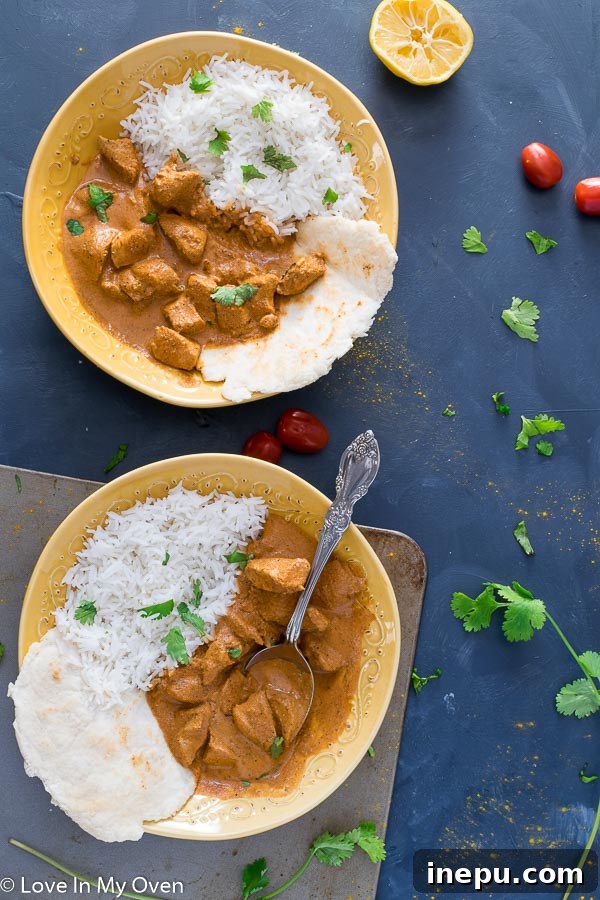 Instant Pot Chicken Tikka Masala - a quick and easy recipe for a delicious Indian curry