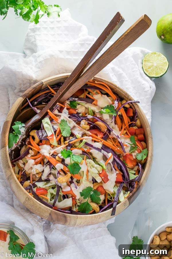 Creamy Keto Cabbage Salad