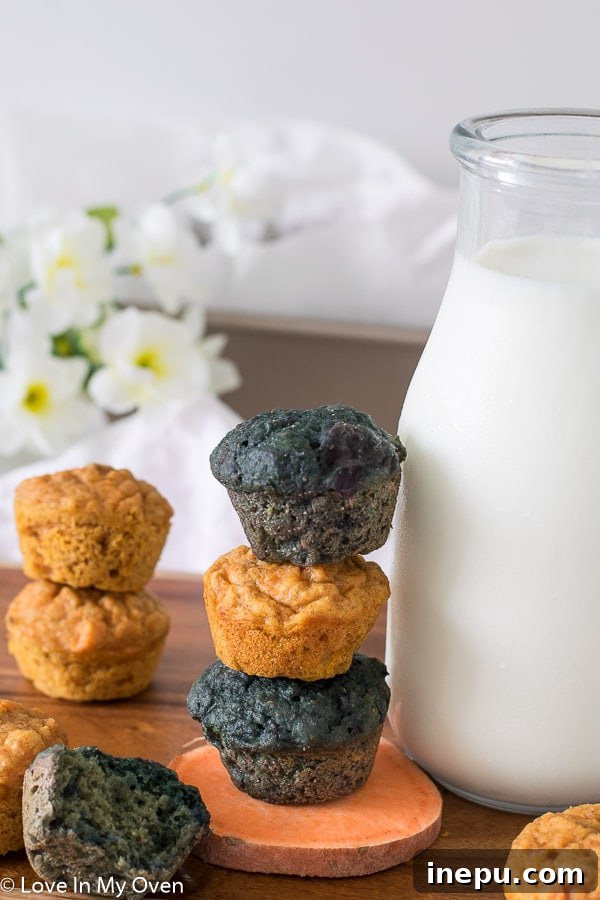 mini sweet potato muffins