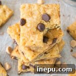 Delicious Butterscotch Brownies with Chocolate Chips