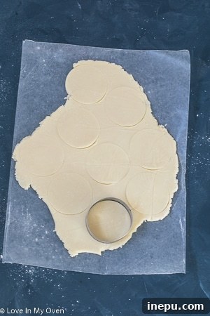 Baked Cream Cheese Cookies Cooling