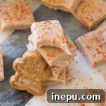 Festive Gingerbread Fudge Squares - A Quick and Easy Holiday Dessert