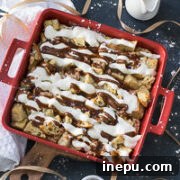 overnight cinnamon french toast bake
