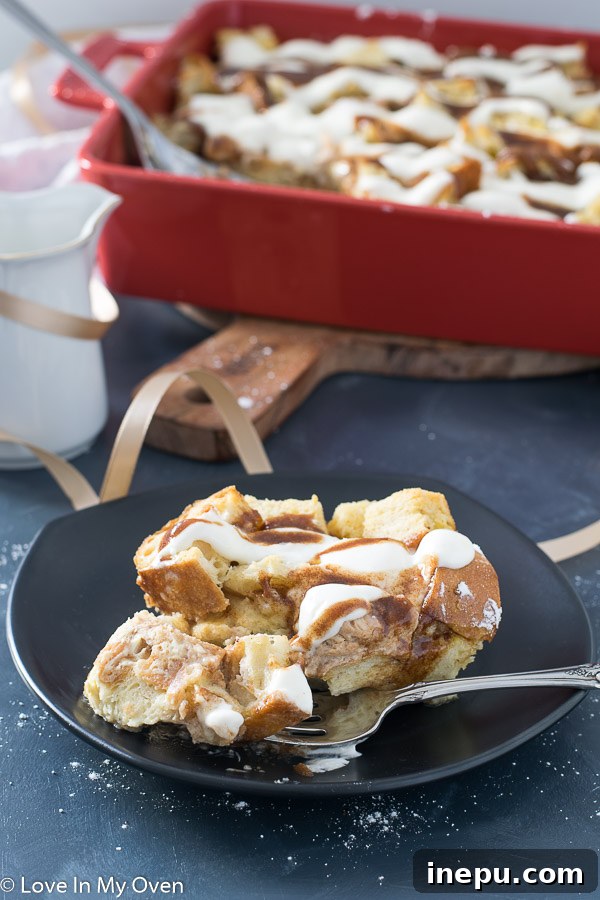 creamy french toast bake