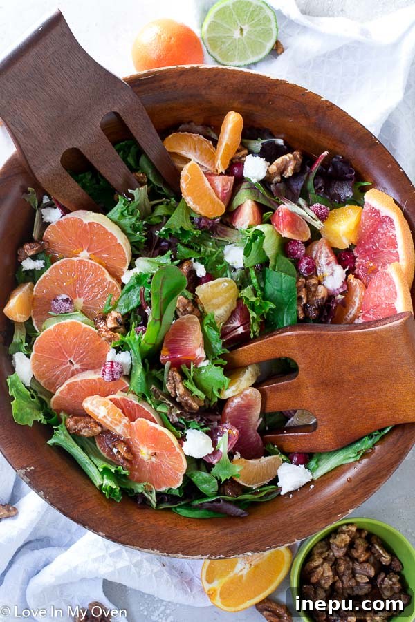 winter citrus salad