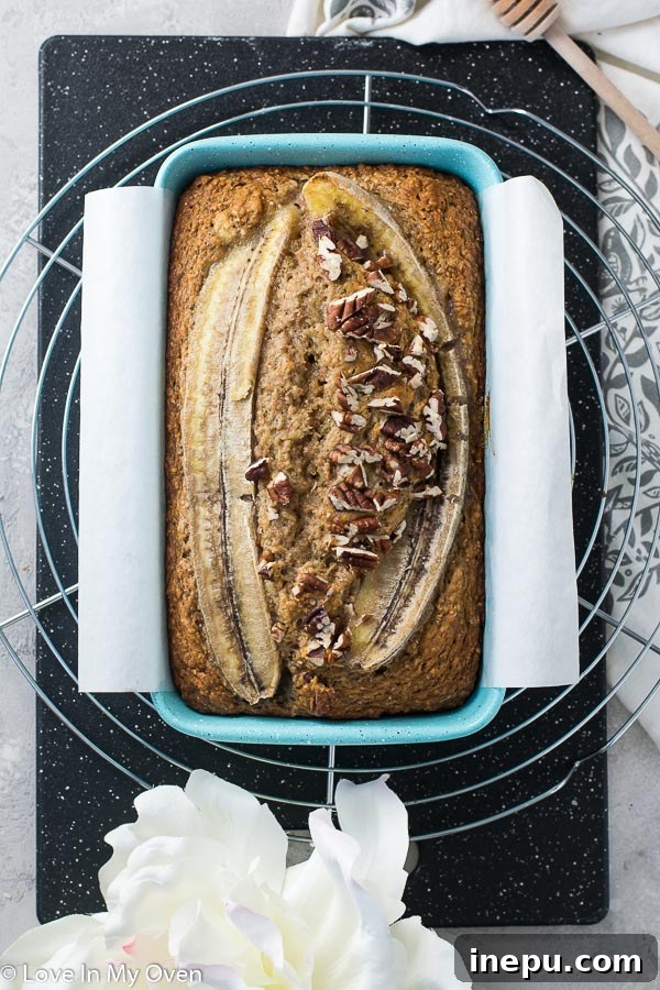 Wholesome Banana Loaf 3 easy whole wheat banana bread