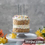 healthy birthday cake