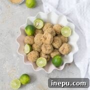 Key Lime Cheesecake Bites