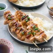 teriyaki salmon bites