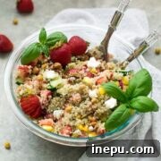 strawberry quinoa salad