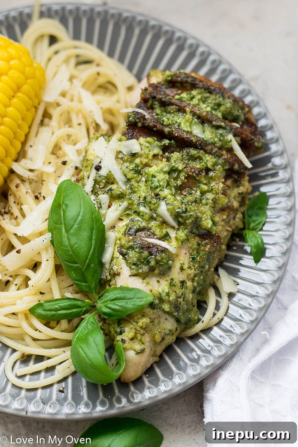 Effortless Pesto Chicken 3 easy pesto chicken