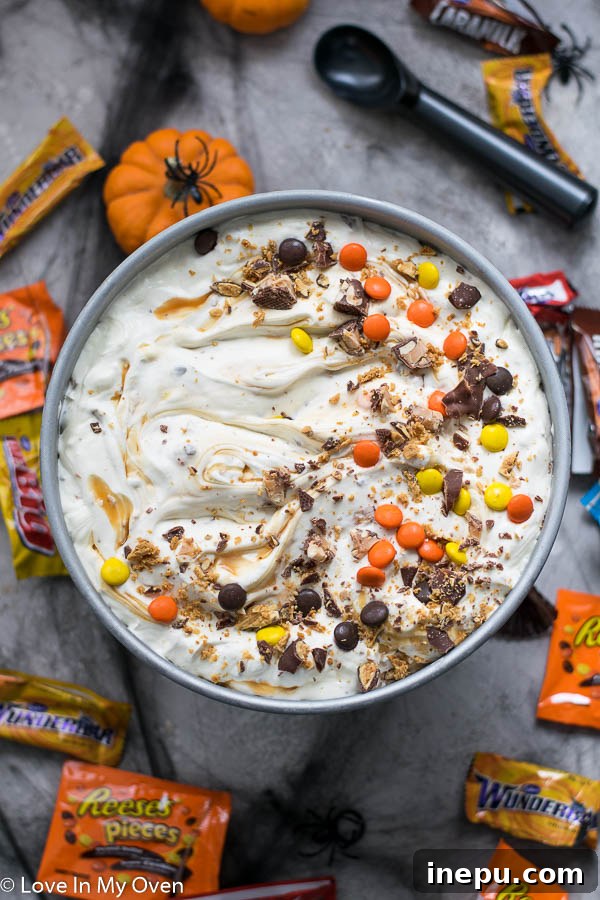 Spooky Scoops 2 Halloween Ice Cream: A delicious way to use leftover candy