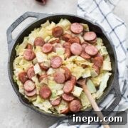 Sausage and Cabbage Skillet