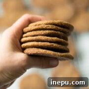 chewy ginger molasses cookies