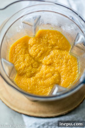 Smooth Blended Butternut Squash Soup