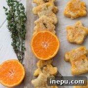 thyme and cheddar cheese cookies