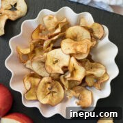 air fryer apple chips