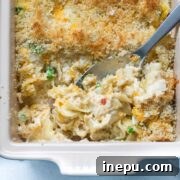cheesy tuna casserole