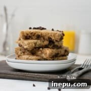 Delicious Chocolate Chip Baked Pancakes