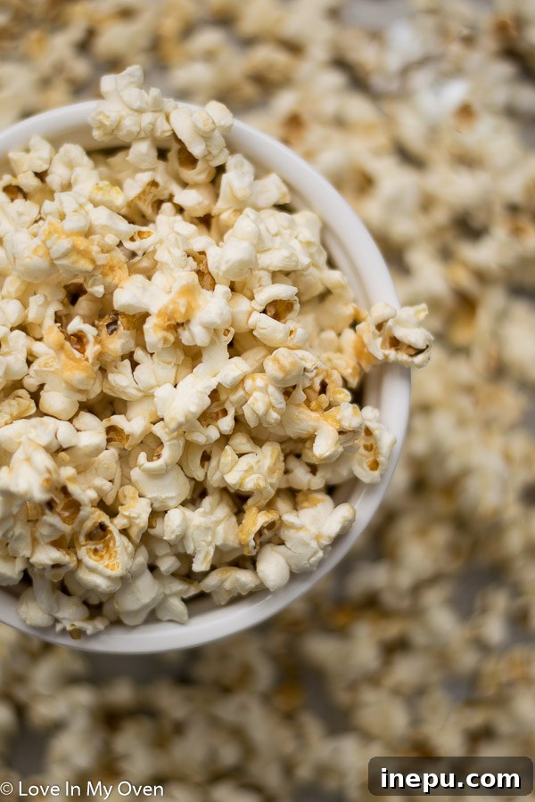 Guilt-Free Caramel Popcorn 7 Handful of healthy caramel popcorn