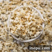 healthy caramel popcorn