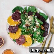 beet and orange salad