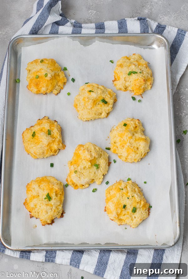 Homestyle Cheesy Corn Drops 8 platter of cheesy cornmeal drop biscuits with butter