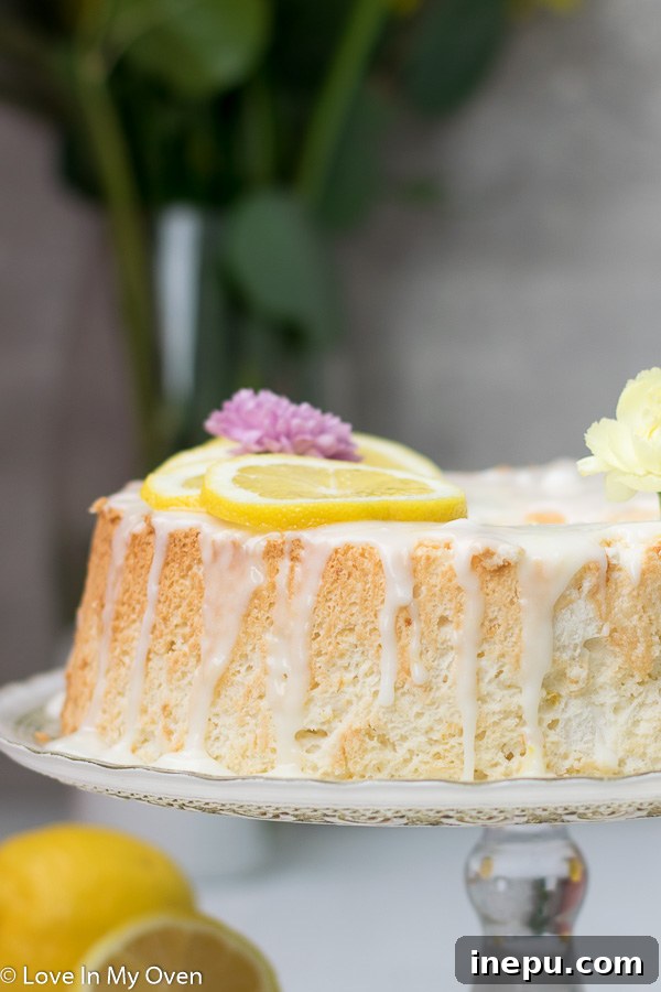 lemon angel food cake recipe