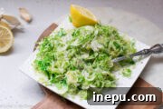 Sautéed Shredded Brussels Sprouts